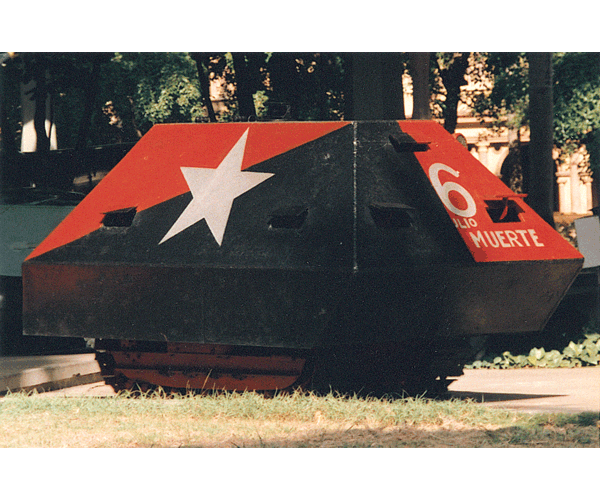 Che Guevara\'s Tank, 1995, type C print, 20x30 inches
