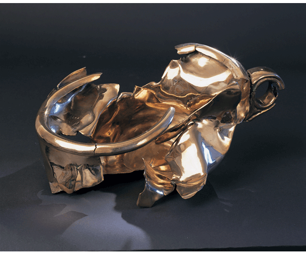 Dragon, 1992, bronze, 5.25 x 12 x 6.5 inches