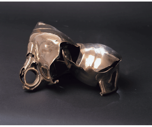 Nightride, 1992, bronze, 5 x 9 x 8.25 inches